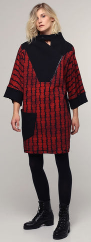 OZAI CHERRY TUNIC DRESS